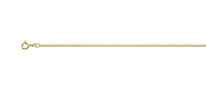 Image of Collier Venezianer Gelbgold 585, 1.4mm, 40cm Unisex Gelbgold 40cm