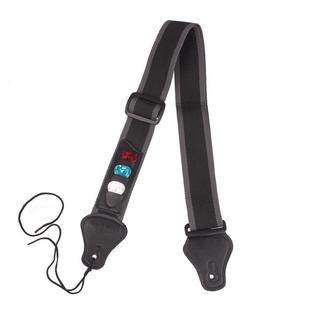 eStore Sangle de guitare avec poches pour plectres  