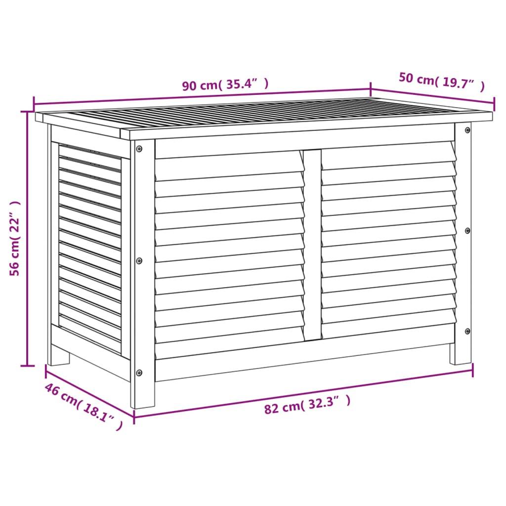 VidaXL contenitore da giardino Legno  