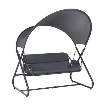 Balancelle de jardin en Acier Méditerranéen SOLAGNA