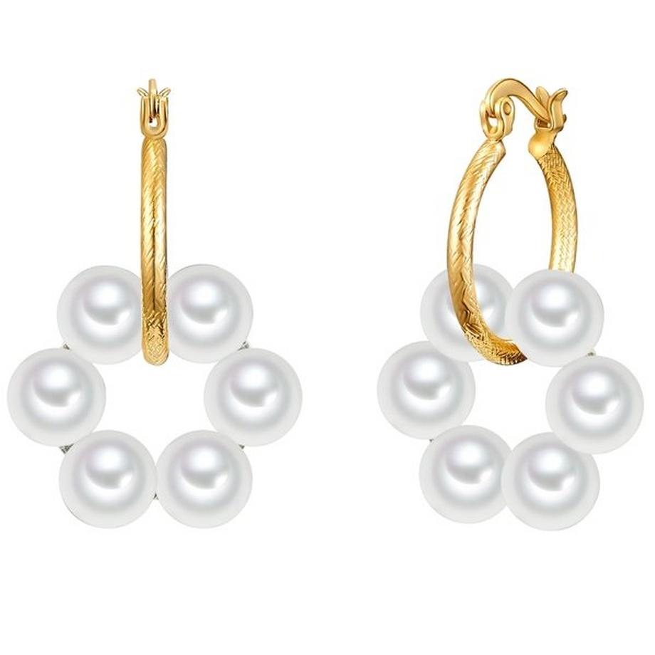 Yokoamii  Perlen-Creolen 