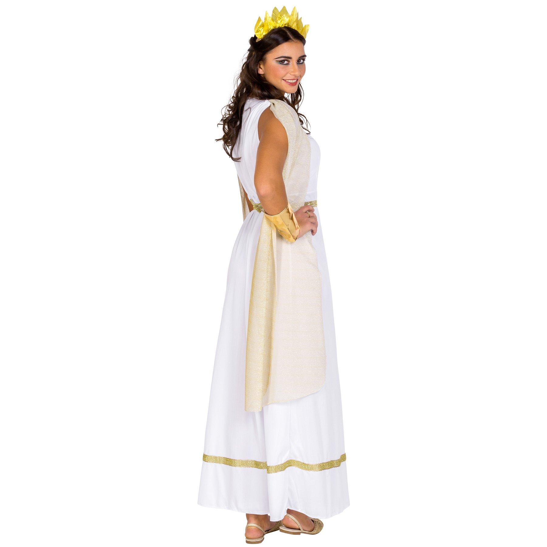 Tectake  Costume de déesse grecque Olympe pour femme 