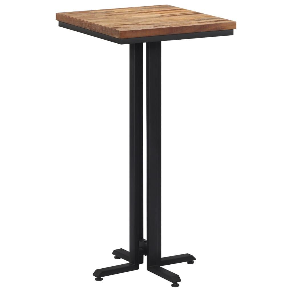 VidaXL Table de bar teck  