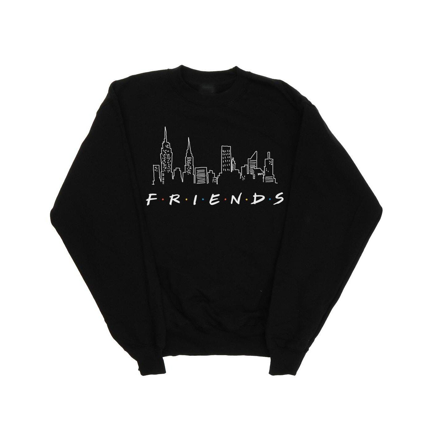 Image of Skyline Logo Sweatshirt Herren Schwarz M