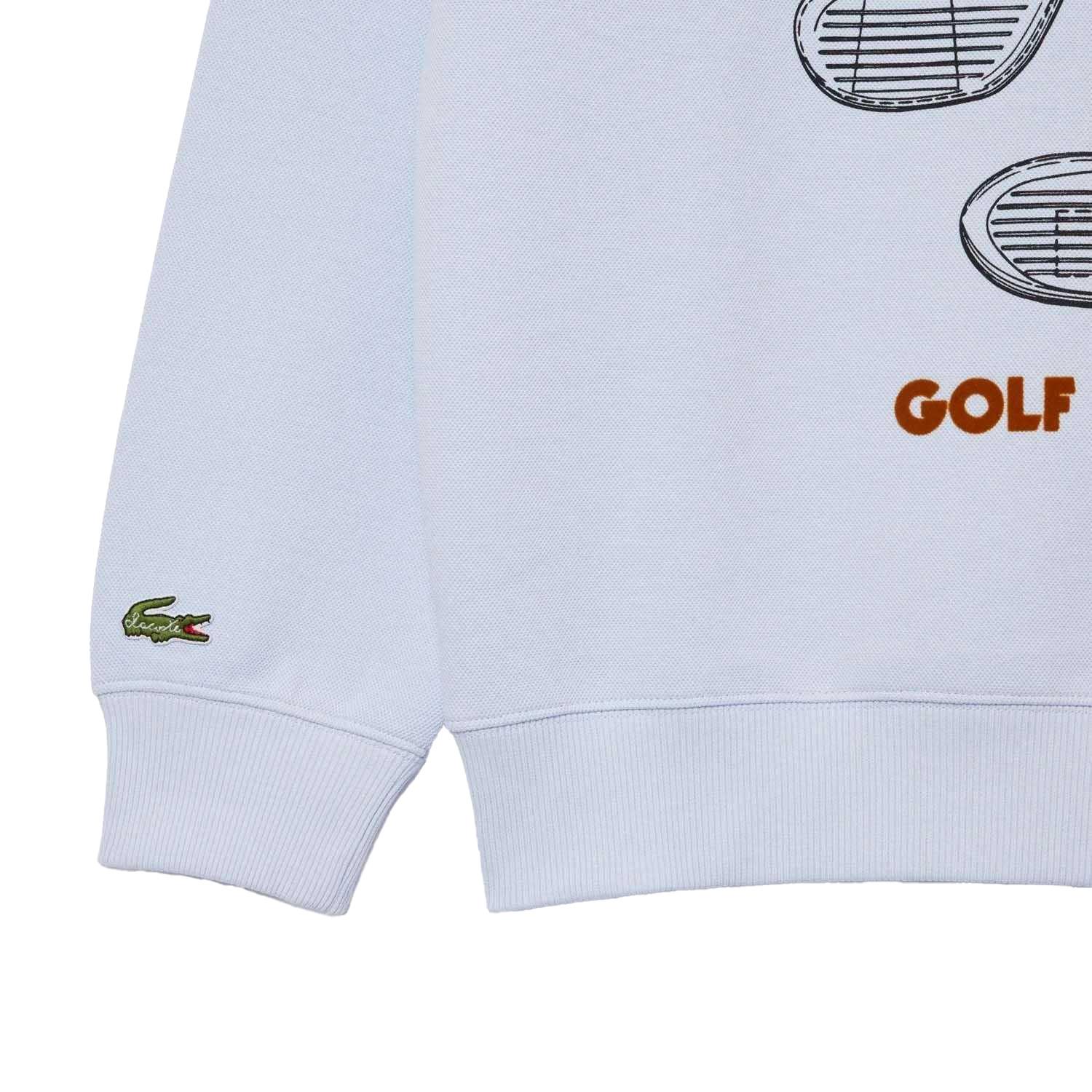 LACOSTE Golfschläger Print Rundhals Sweatshirt  