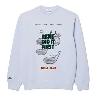 LACOSTE Golfschläger Print Rundhals Sweatshirt  