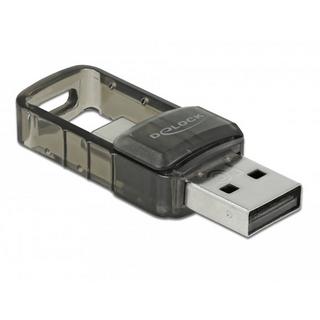 DeLock  Adaptateur 2 en 1 USB 2.0 Bluetooth 4.0 à USB Type-C ou Type-A 