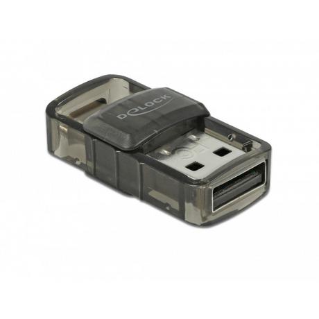 DeLock  Adaptateur 2 en 1 USB 2.0 Bluetooth 4.0 à USB Type-C ou Type-A 