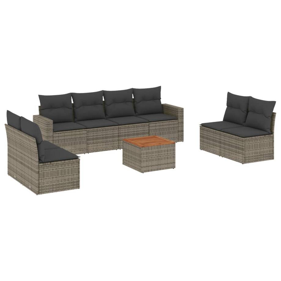 Garten sofagarnitur poly-rattan