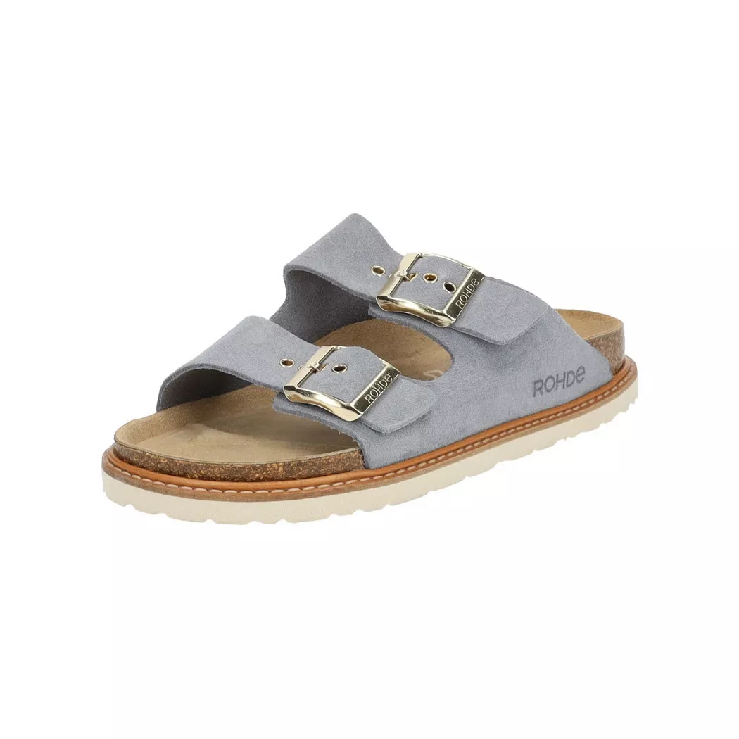 Rohde - Hausschuhe 5510, per donna, Grigio, Größe 36