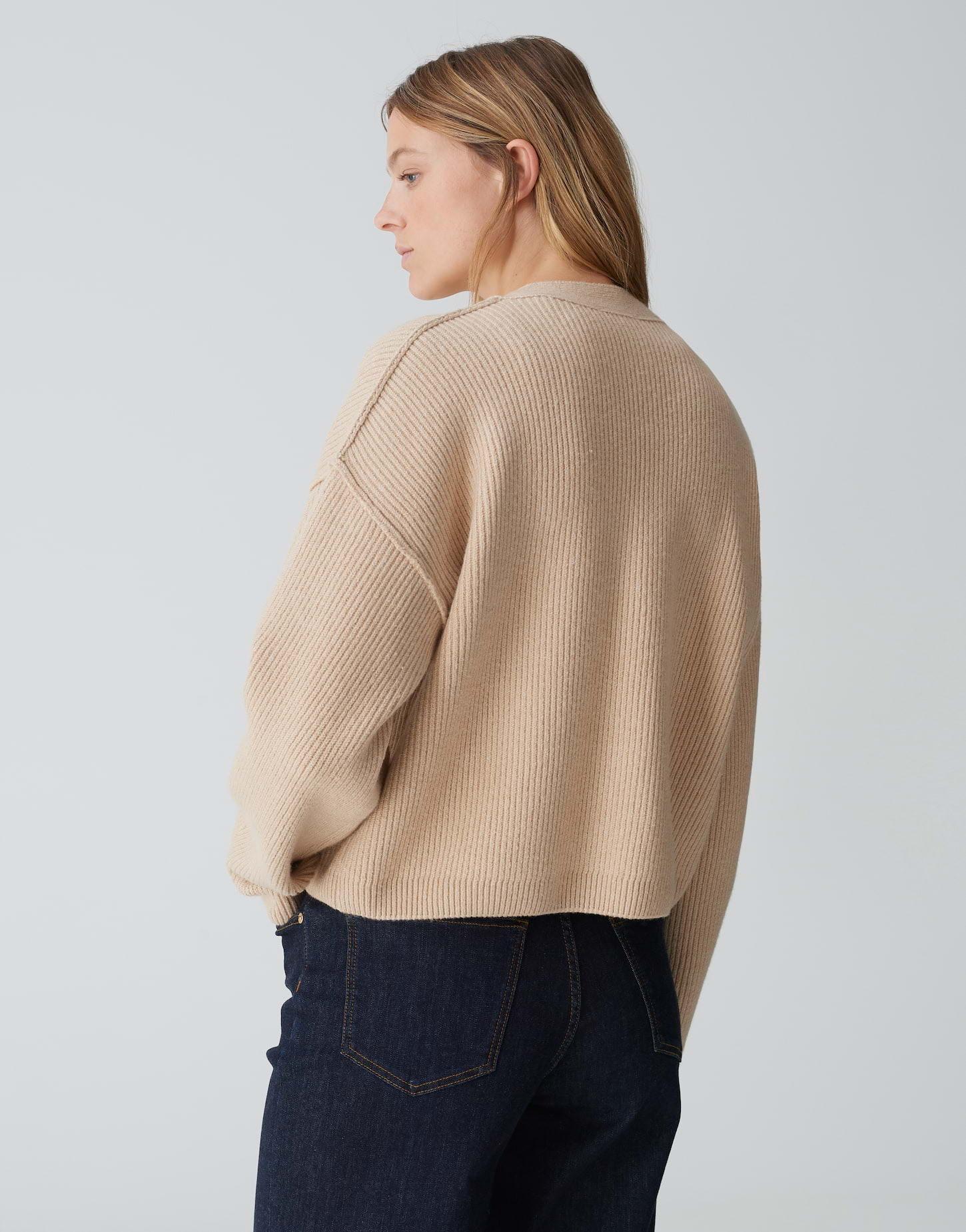 OPUS  Cardigan Dautuma Silhouette boxy 