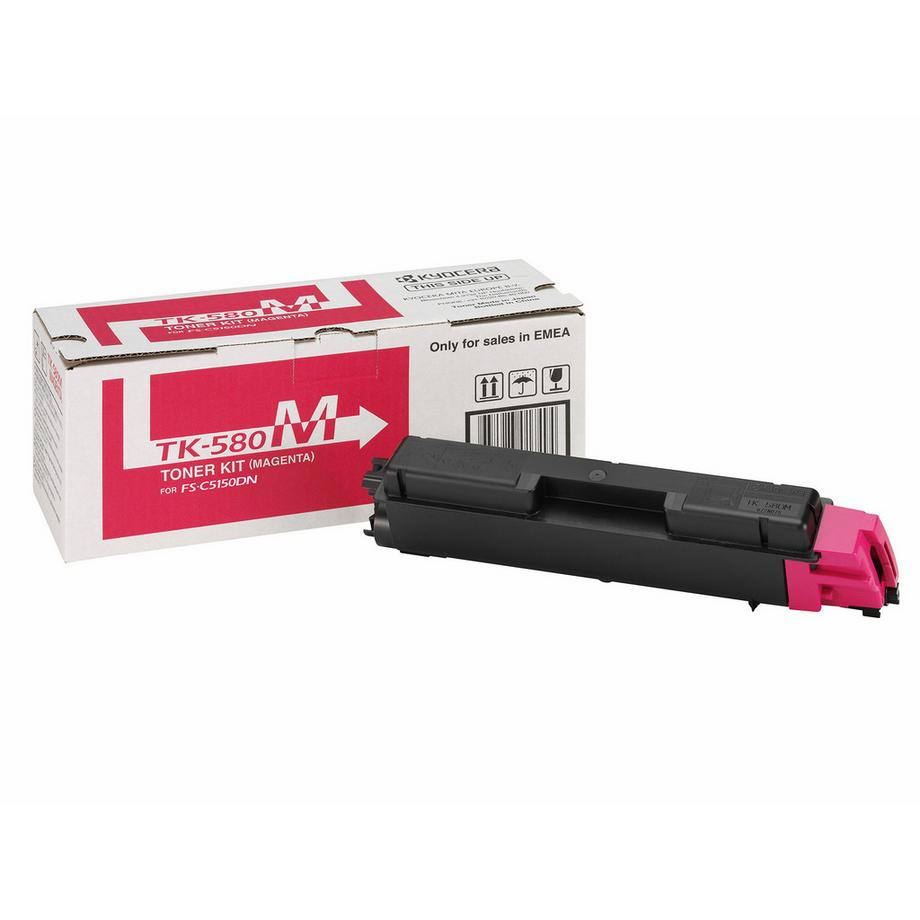 KYOCERA  Toner-Modul magenta TK-580M FS-5150DN 2800 Seiten 