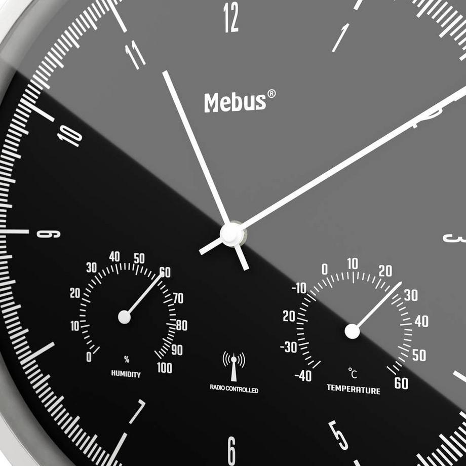 Mebus Funk Wanduhr  