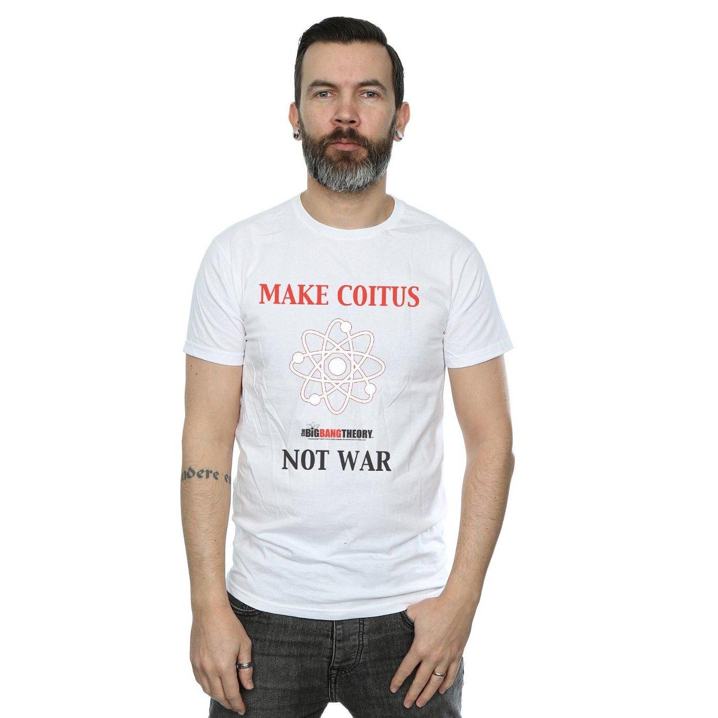 The Big Bang Theory  Make Coitus Not War TShirt 