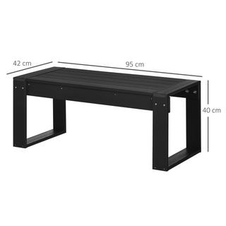 Outsunny Table basse pour balcon  