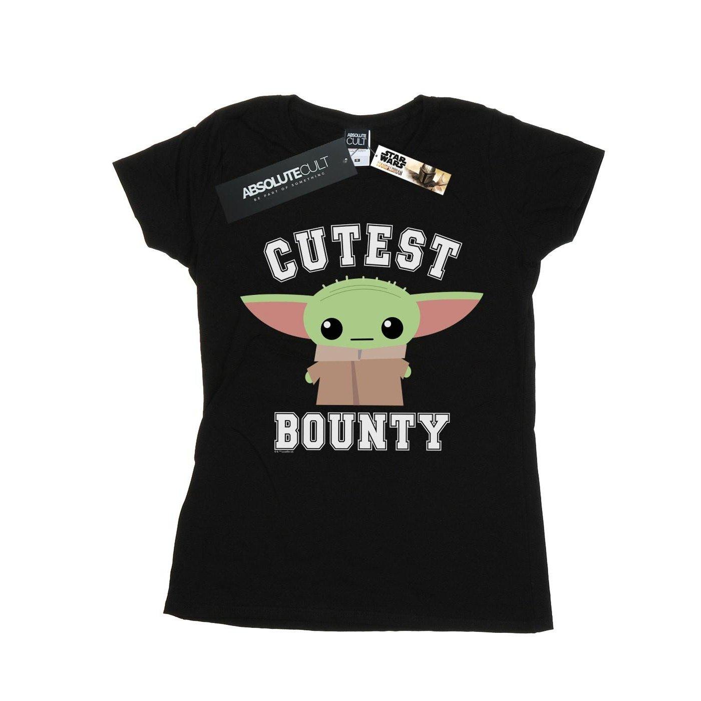 Image of The Mandalorian Cutest Bounty Tshirt Damen Schwarz L