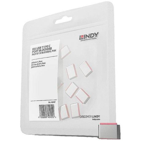 LINDY  Schnittstellenblockierung USB Typ-C 10 Stück(e) 