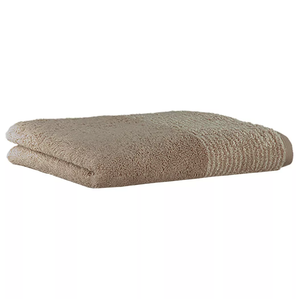 Two-Tone Handtuch 30 x 50 cm sandfarbig