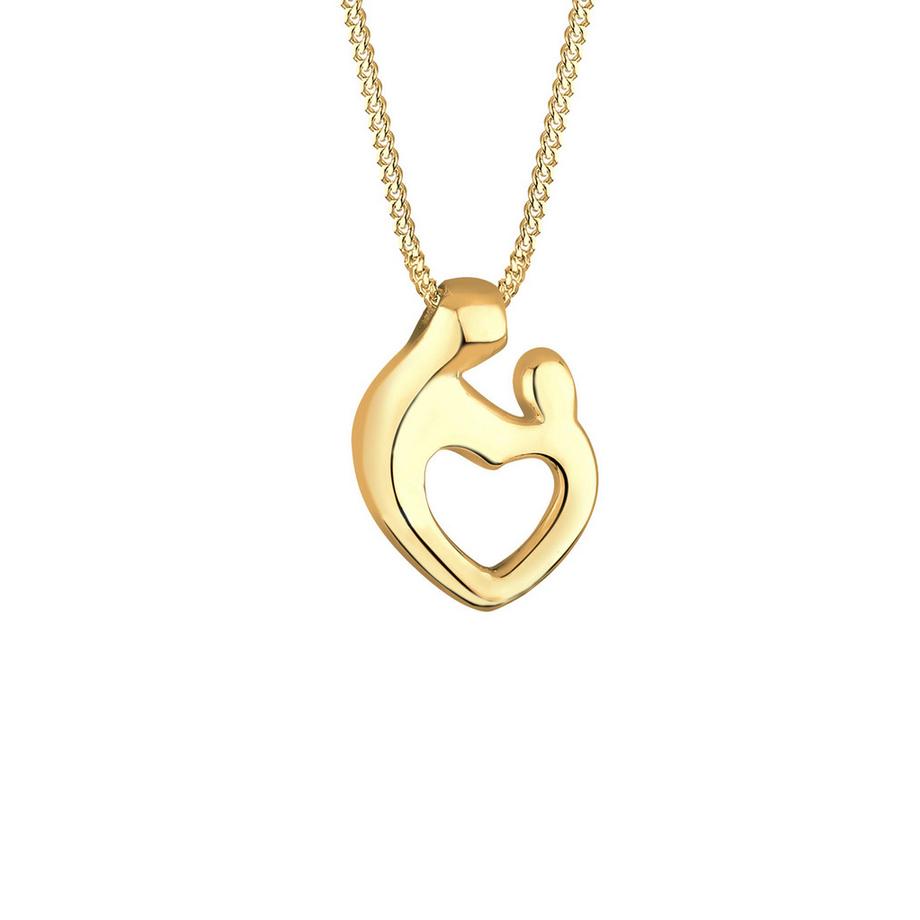 Collier Coeur De La Mère Et De L'enfant