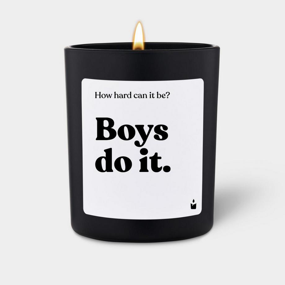 Duftkerze Flowery How hard can it be? Boys do it.