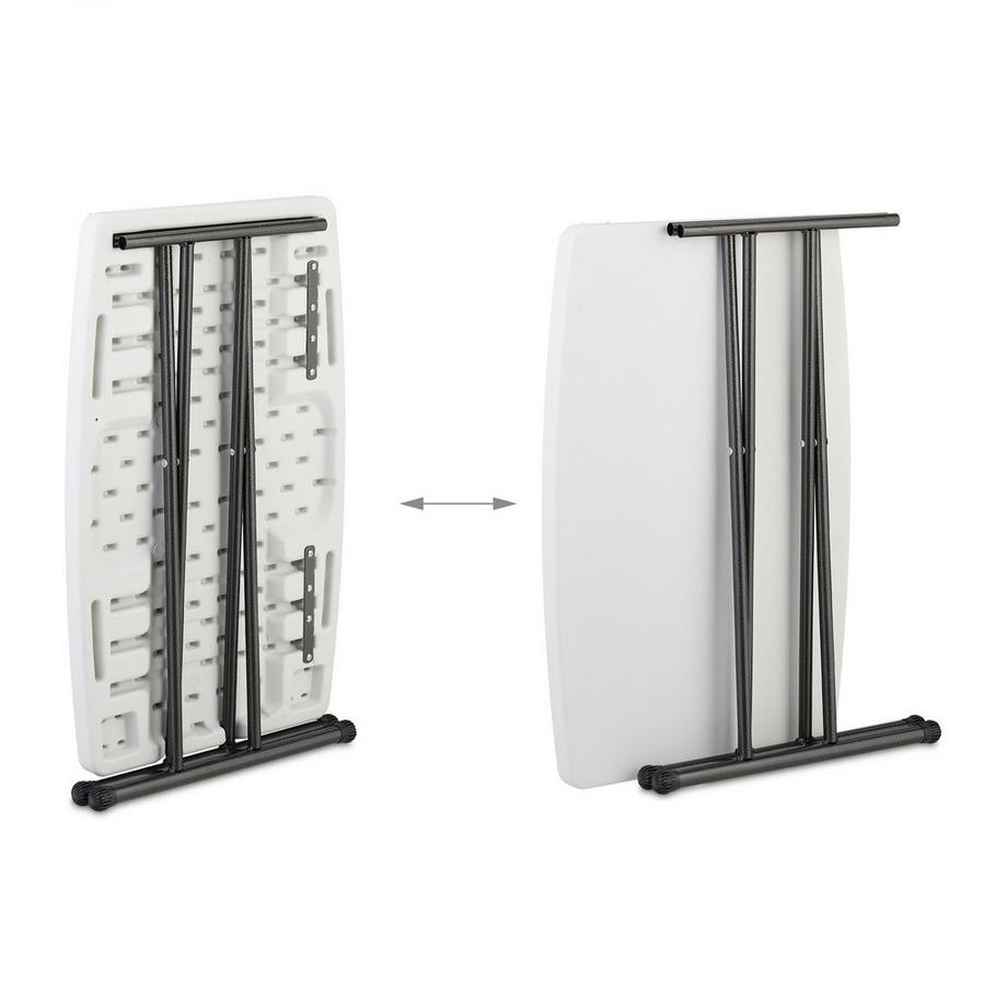 B2X Tavolo da giardino pieghevole, regolabile in altezza  