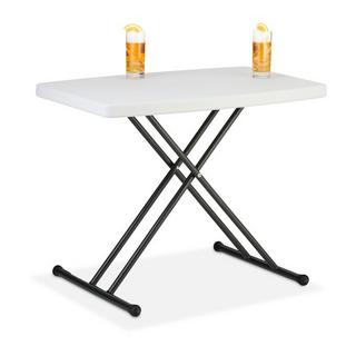 B2X Table de jardin pliante, réglable en hauteur  