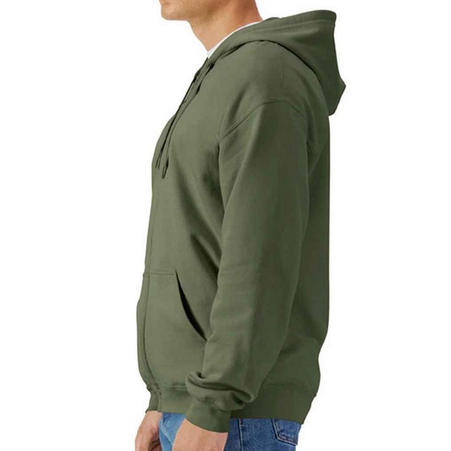 Gildan Full Zip Soft Touch Hoodie  
