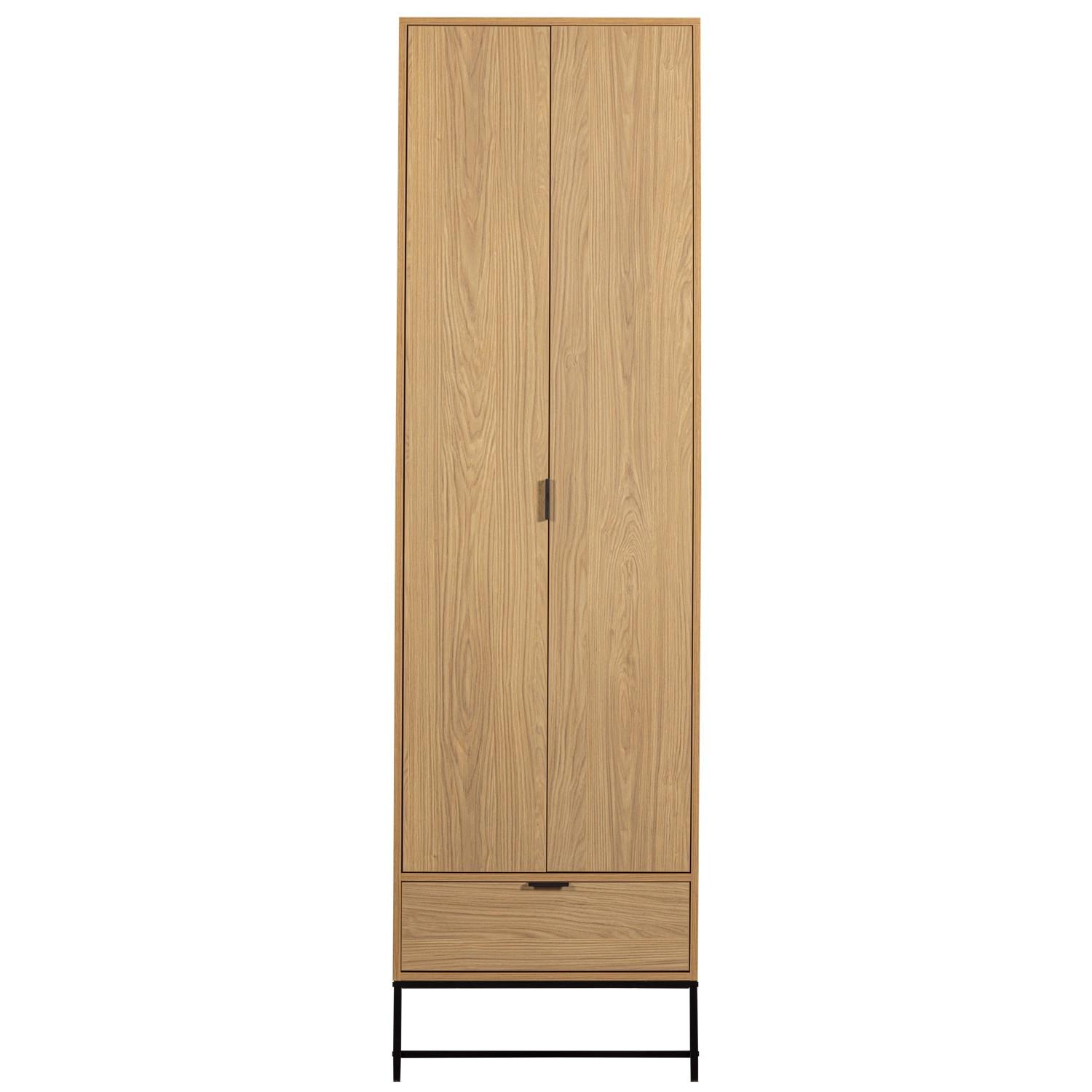 mutoni Schrank Silas Eiche natur 60x210  