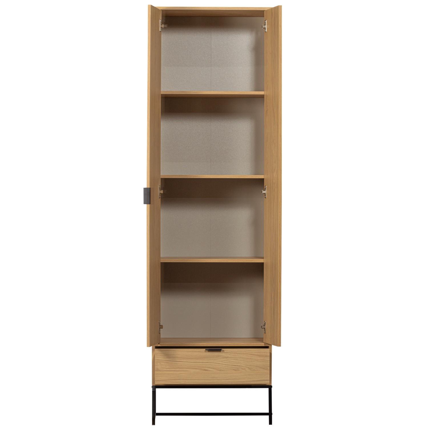 mutoni Schrank Silas Eiche natur 60x210  