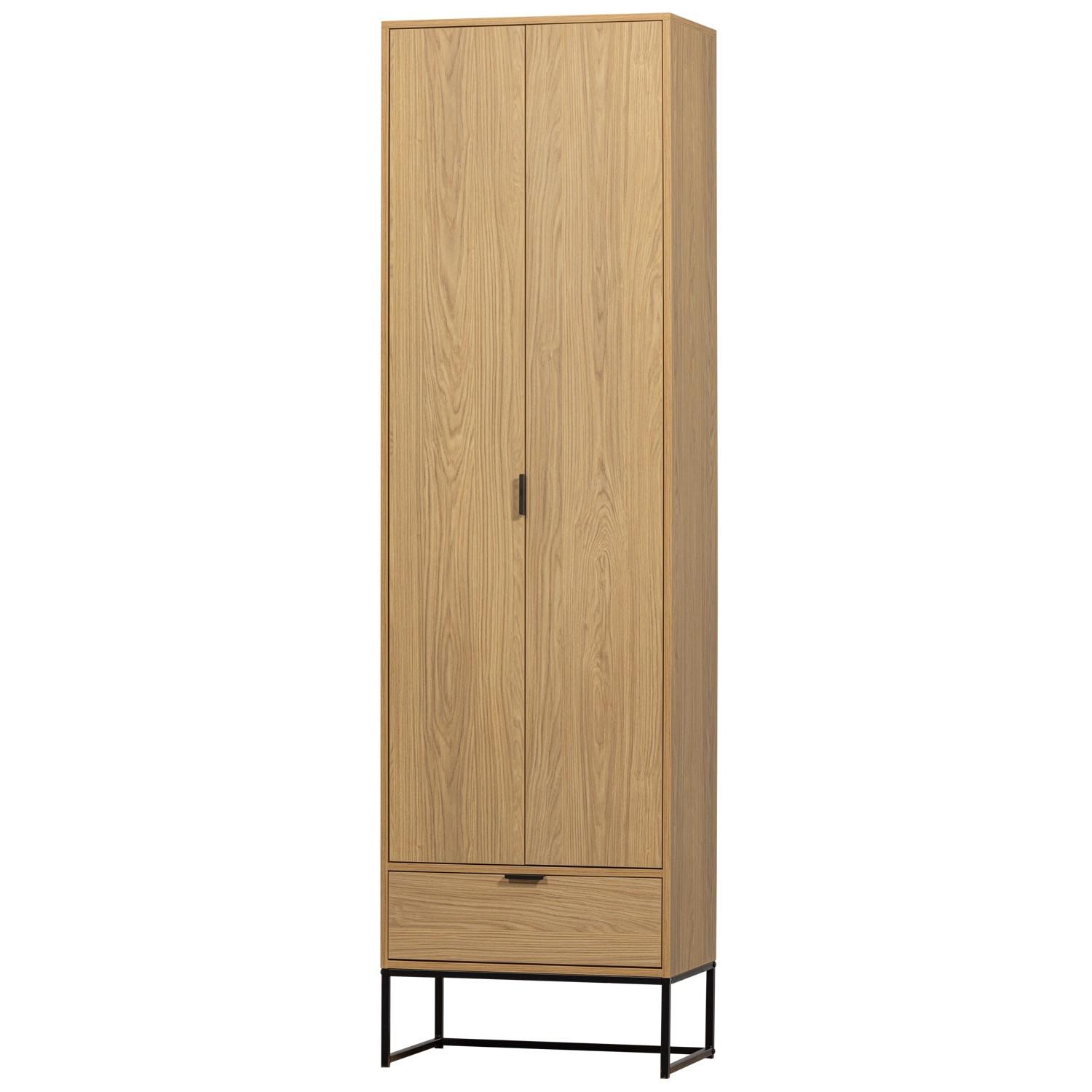 mutoni Schrank Silas Eiche natur 60x210  