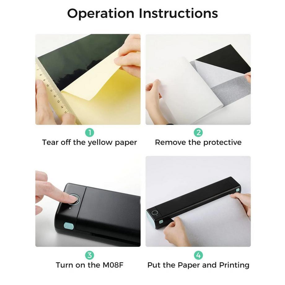 Phomemo  M08F Drahtloser Tattoo-Schablonendrucker 