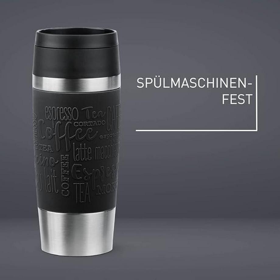 emsa  TRAVEL MUG  isotherme classique 0,36 litre noir 