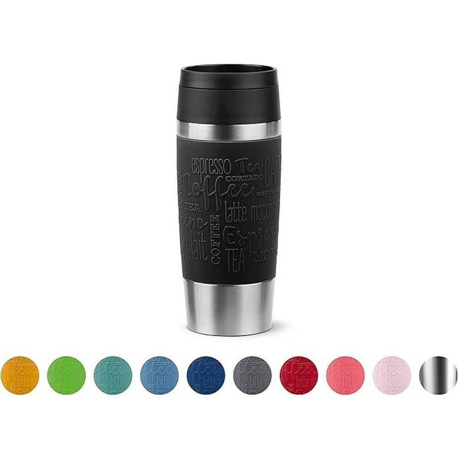 emsa  TRAVEL MUG  isotherme classique 0,36 litre noir 