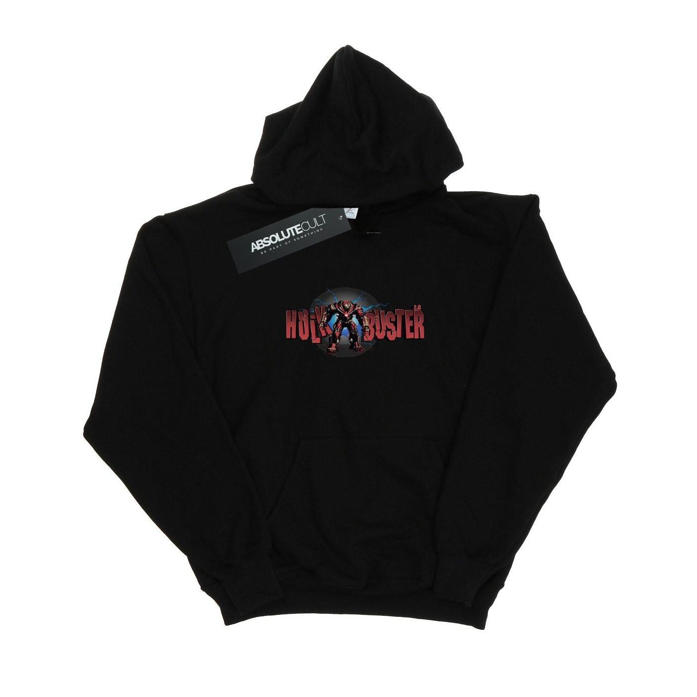 Image of Avengers Infinity War Hulkbuster 2.0 Kapuzenpullover Jungen Schwarz 140/146