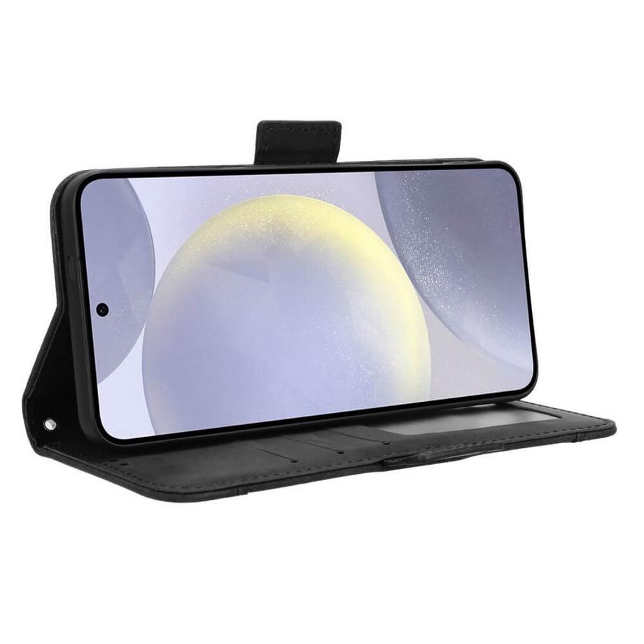 Cover-Discount  Galaxy S25 - Etui viele Kartenfächer 