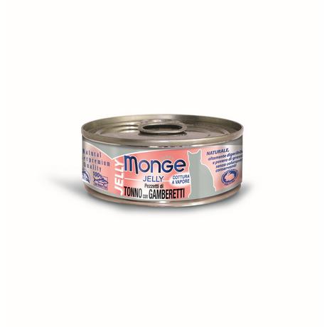 Monge  Naturale per gatti tonno e gamberetti - Multipack 