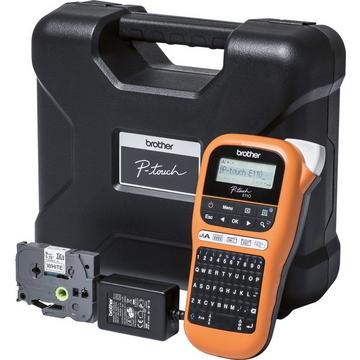 PTOUCH Gerät inkl. PT-E110VP Koffer, Adapter und Band