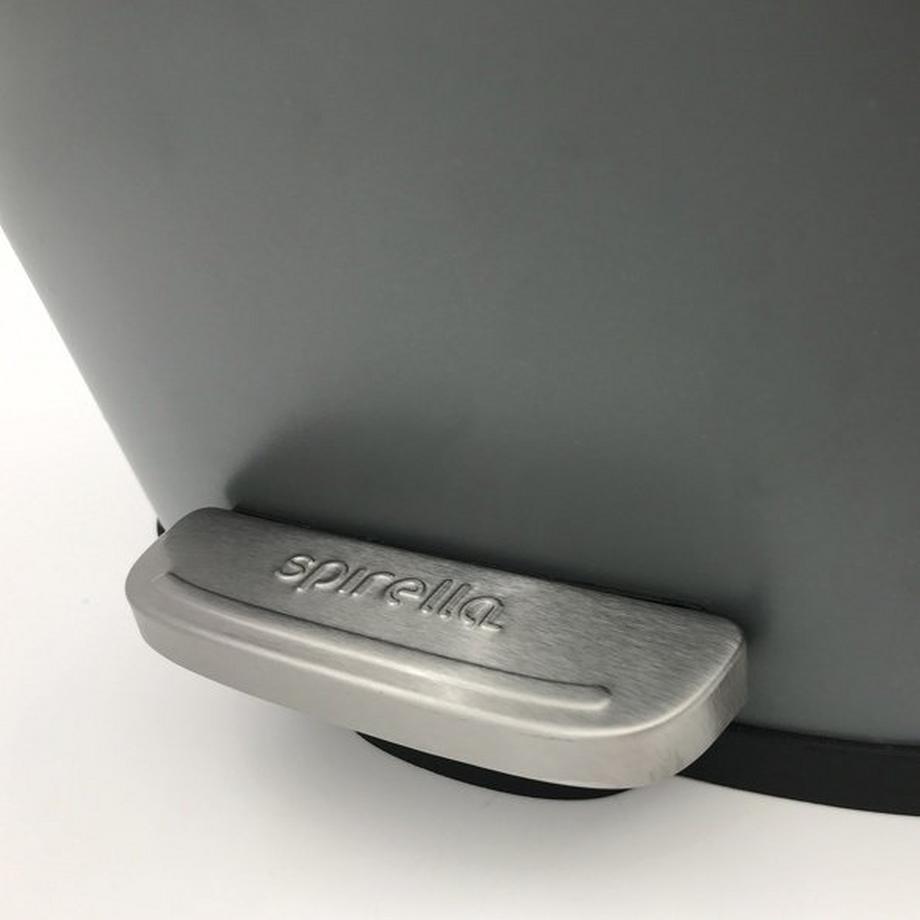 spirella Treteimer Stahl AKIRA 12L Mattgrau  