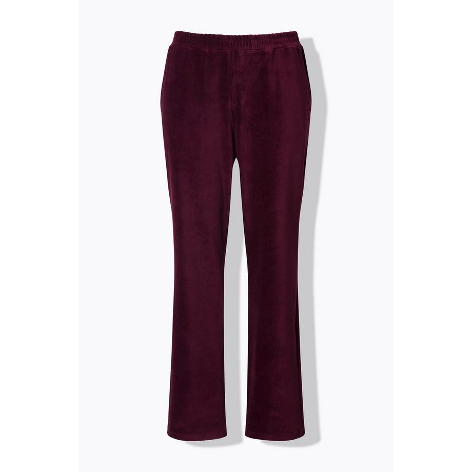 Ulla Popken Ruby Pantaloni in velluto a coste gamba dritta vita elasticizzata  