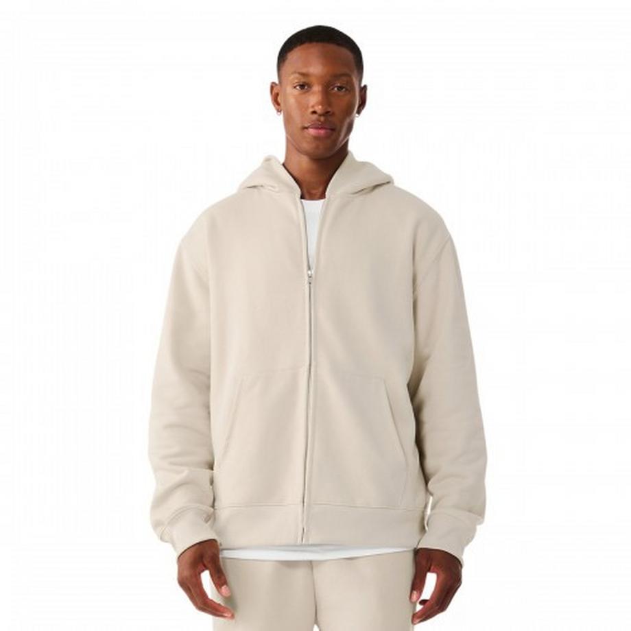 Bella + Canvas Full Zip Hoodie Schwere Qualität  