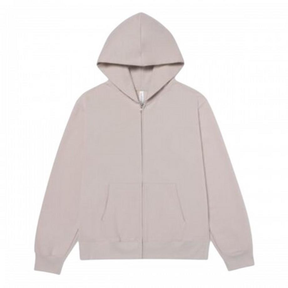Hoodie Mit Durchgehendem Reißverschluss, Schwere Qualität, Schwer