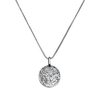 Kuzzoi  Collier Pendentif Pour Homme De Base Martelé 