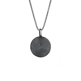 Kuzzoi  Collier Pendentif Pour Homme De Base Martelé 