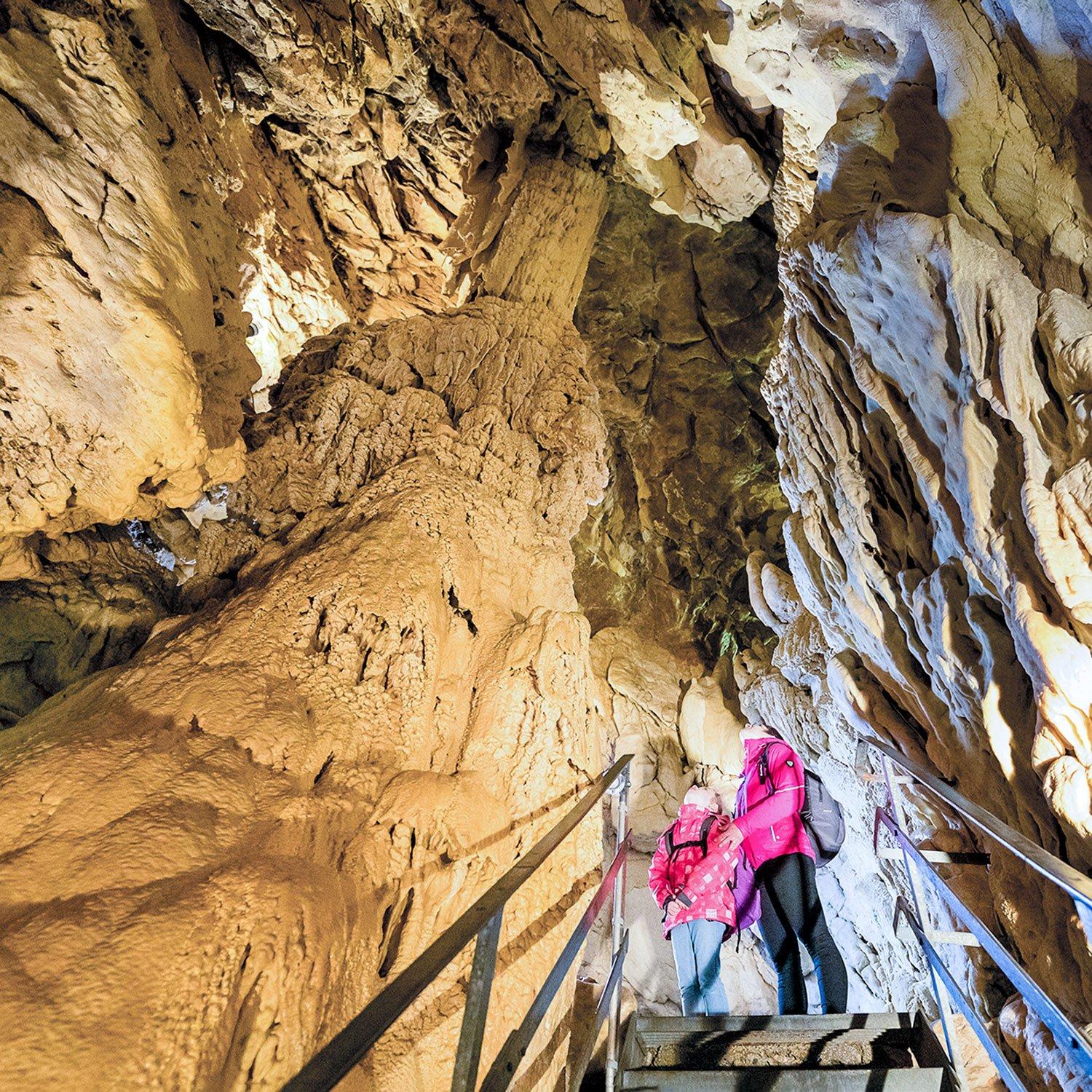 Image of Entdecken Sie Die Schweiz: Besuch Der Vallorbe-höhlen Für 2 Erwachsene Und 2 Kinder - Geschenkbox Unisex
