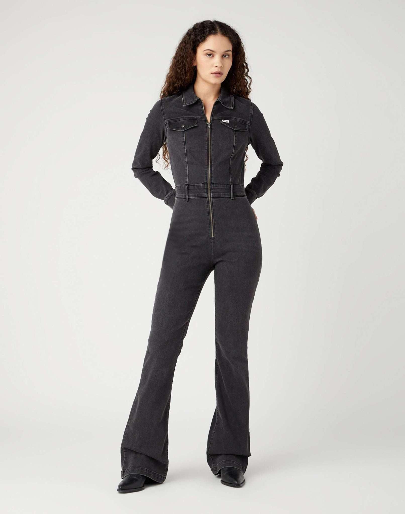 Image of Overall Retro Catsuit Damen Rot Bunt XS