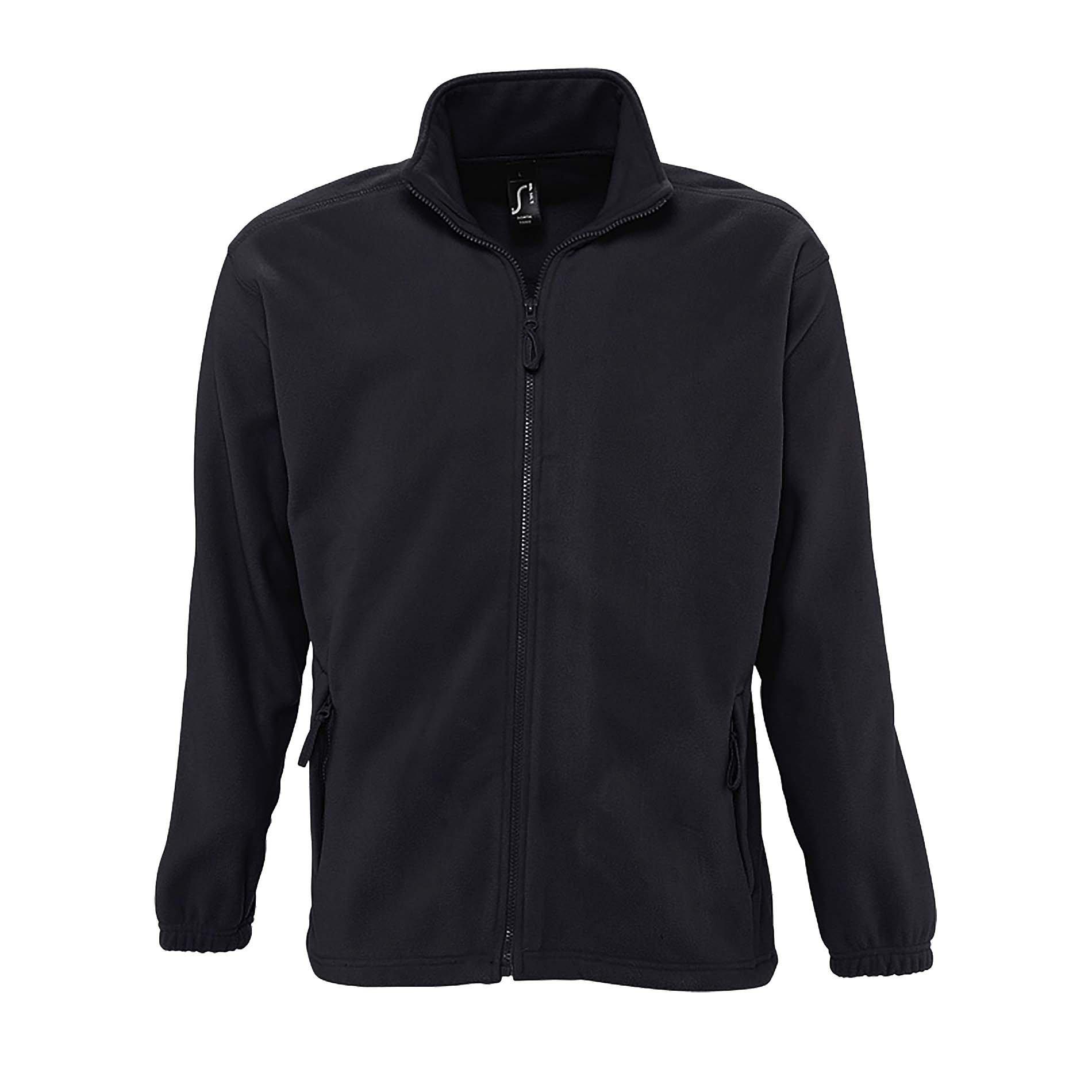 Image of Outdoor Fleece Jacke North Herren Charcoal Black 3XL