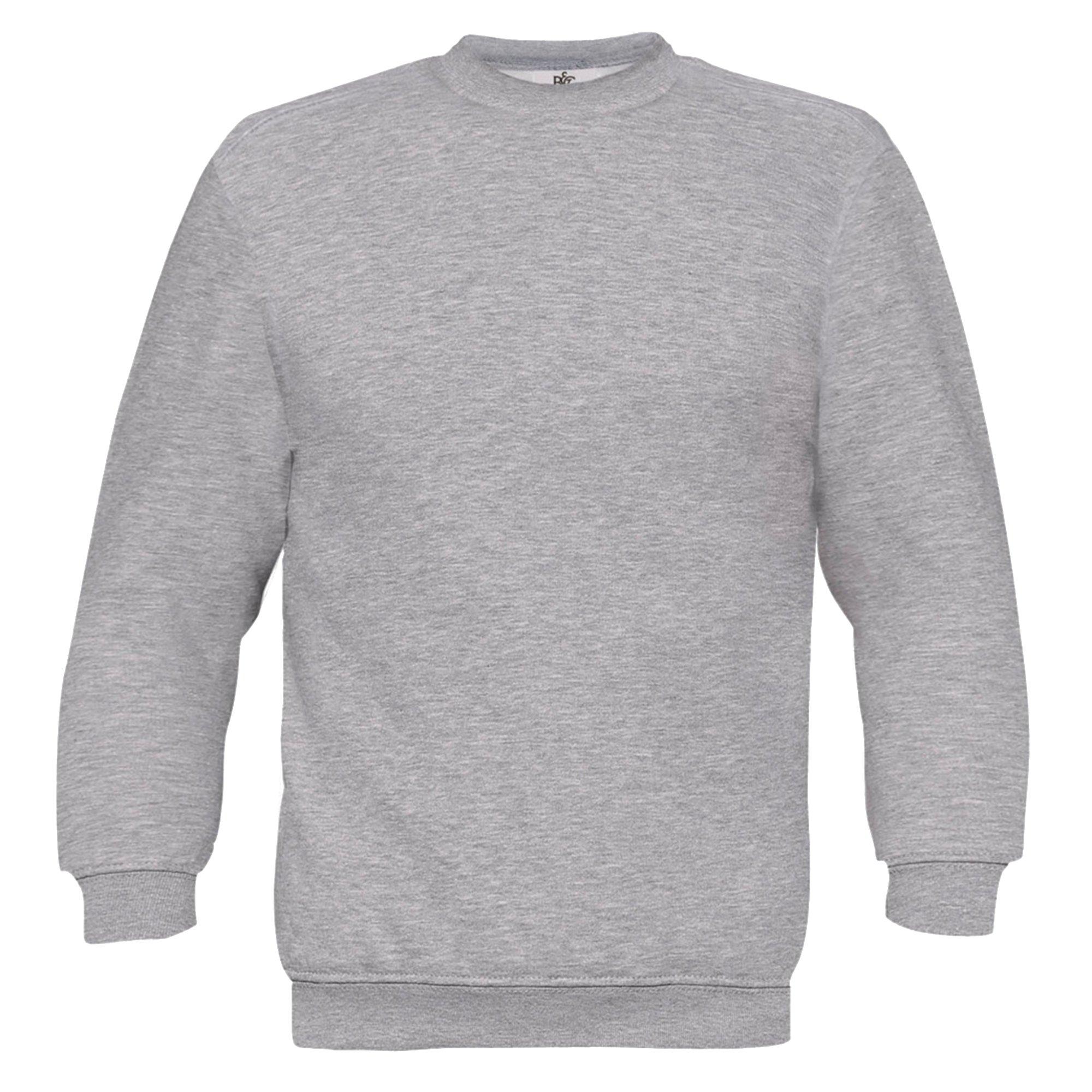 Image of B&c Sweatshirt Mit Rundhalsausschnitt Damen Grau M