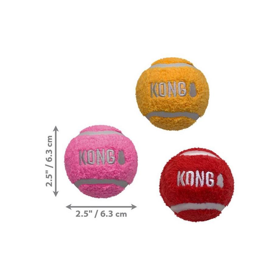 KONG  Sport Softies Bälle 3 Stk Assortiert 