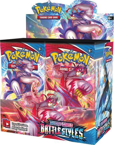 Pokémon  Sword & Shield Battle Styles Booster Display - EN 