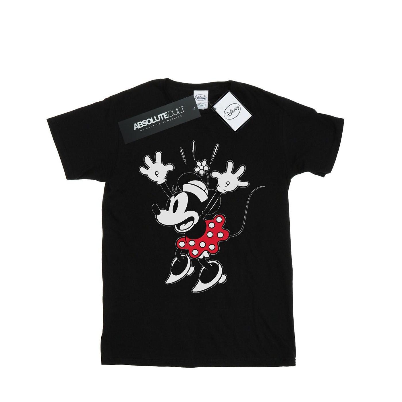 Image of Minnie Mouse Surprise Tshirt Damen Schwarz XL